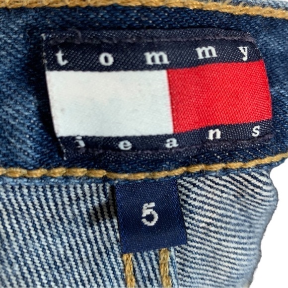 Vintage Tommy Hilfiger Flare leg Jeans Size 5 - Picture 9 of 10